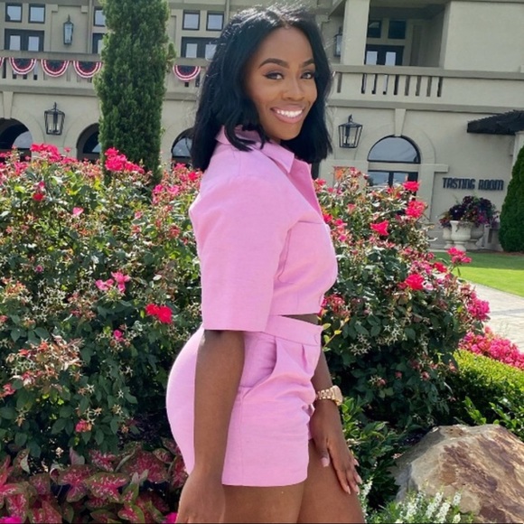 NWT Zara 2-Piece Cropped Button Blazer& Shorts Set - Picture 6 of 16